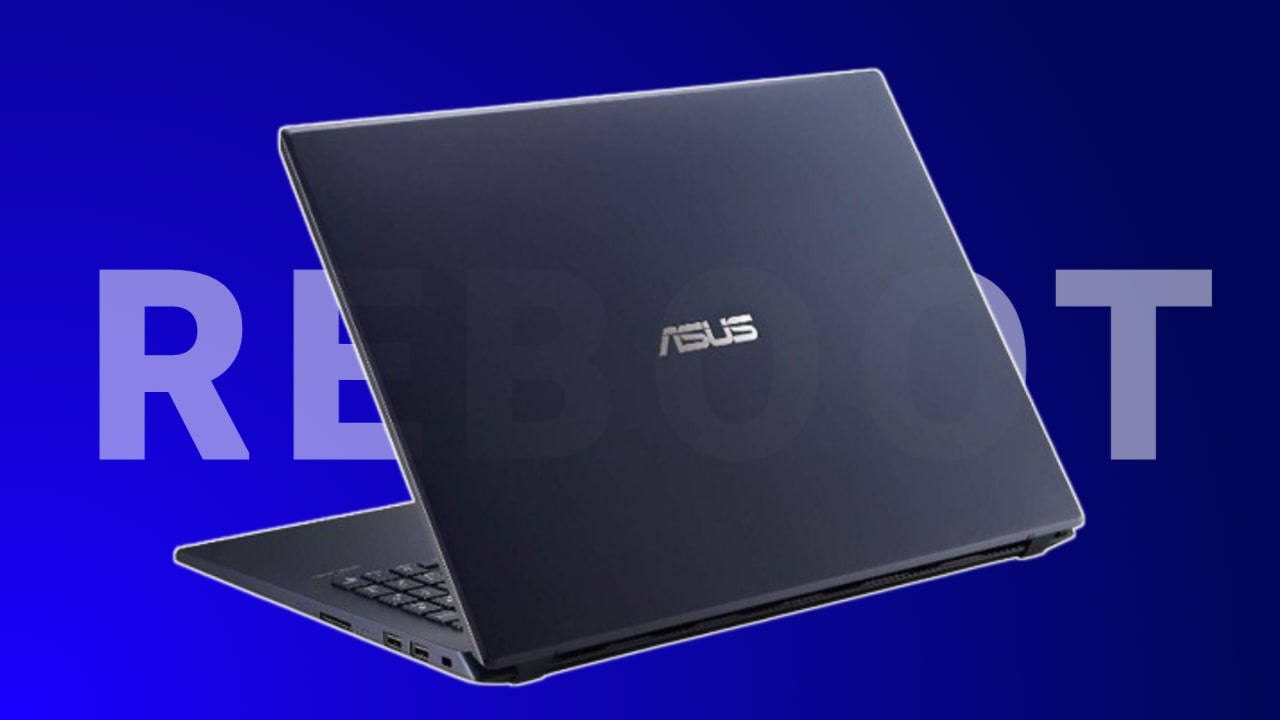 How to reboot an ASUS laptop