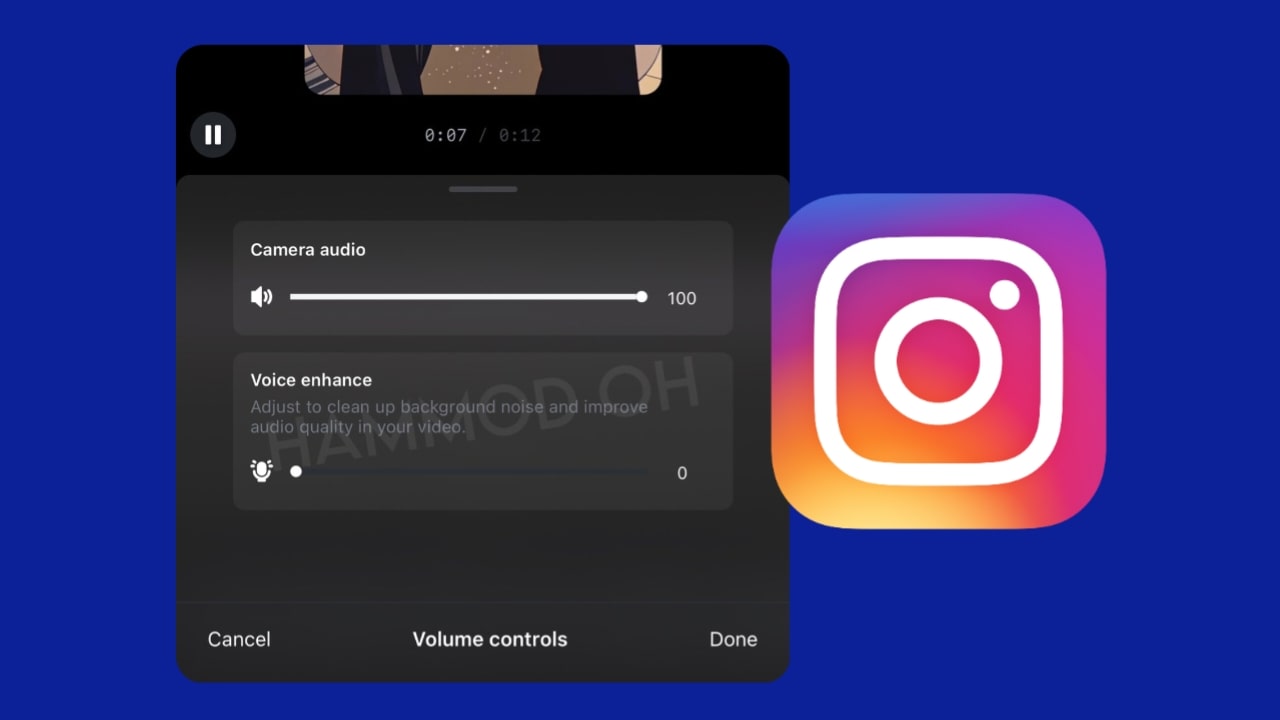 How to use Instagram Voice Enhance feature