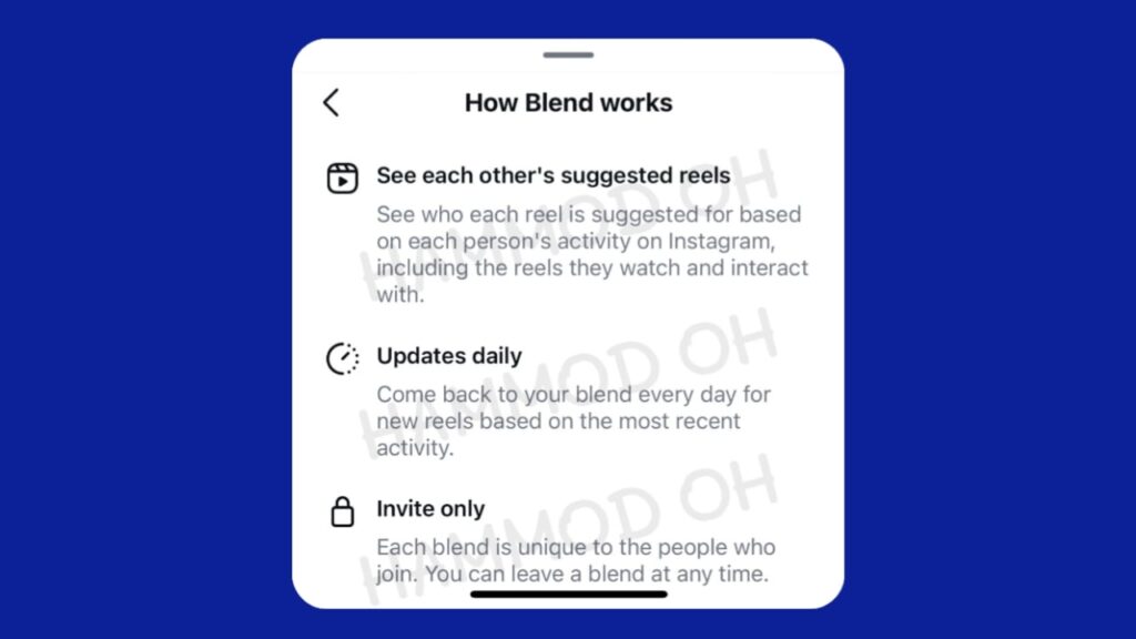 Instagram is testing a new feature called "Blend." How to use the Instagram Blend feature?