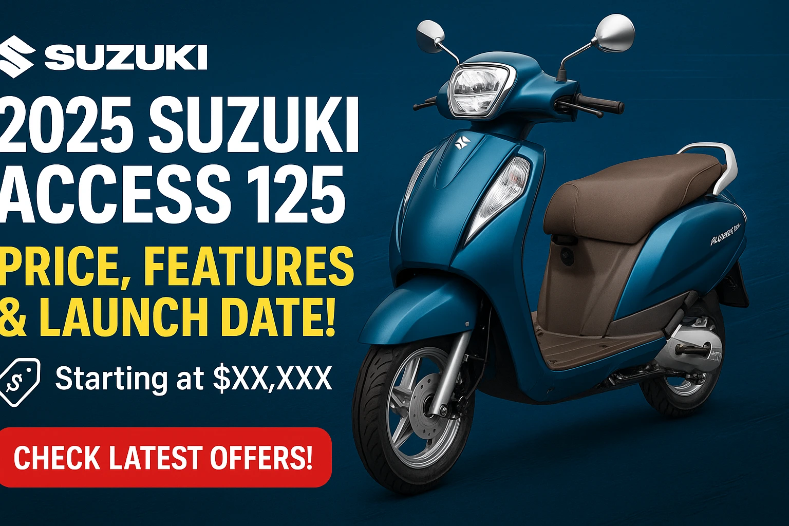 Suzuki Access 125 New Model Price