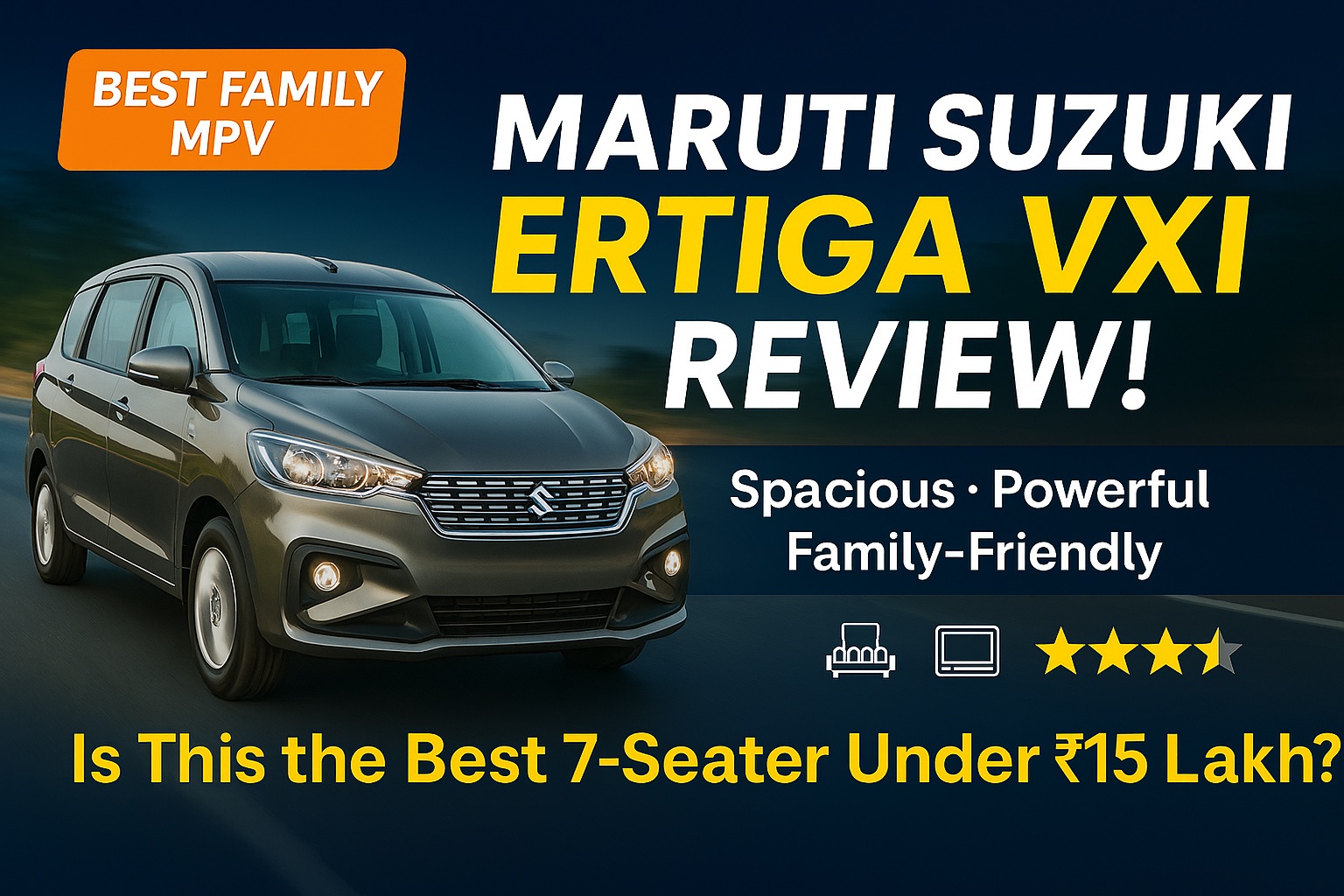 maruti suzuki ertiga vxi