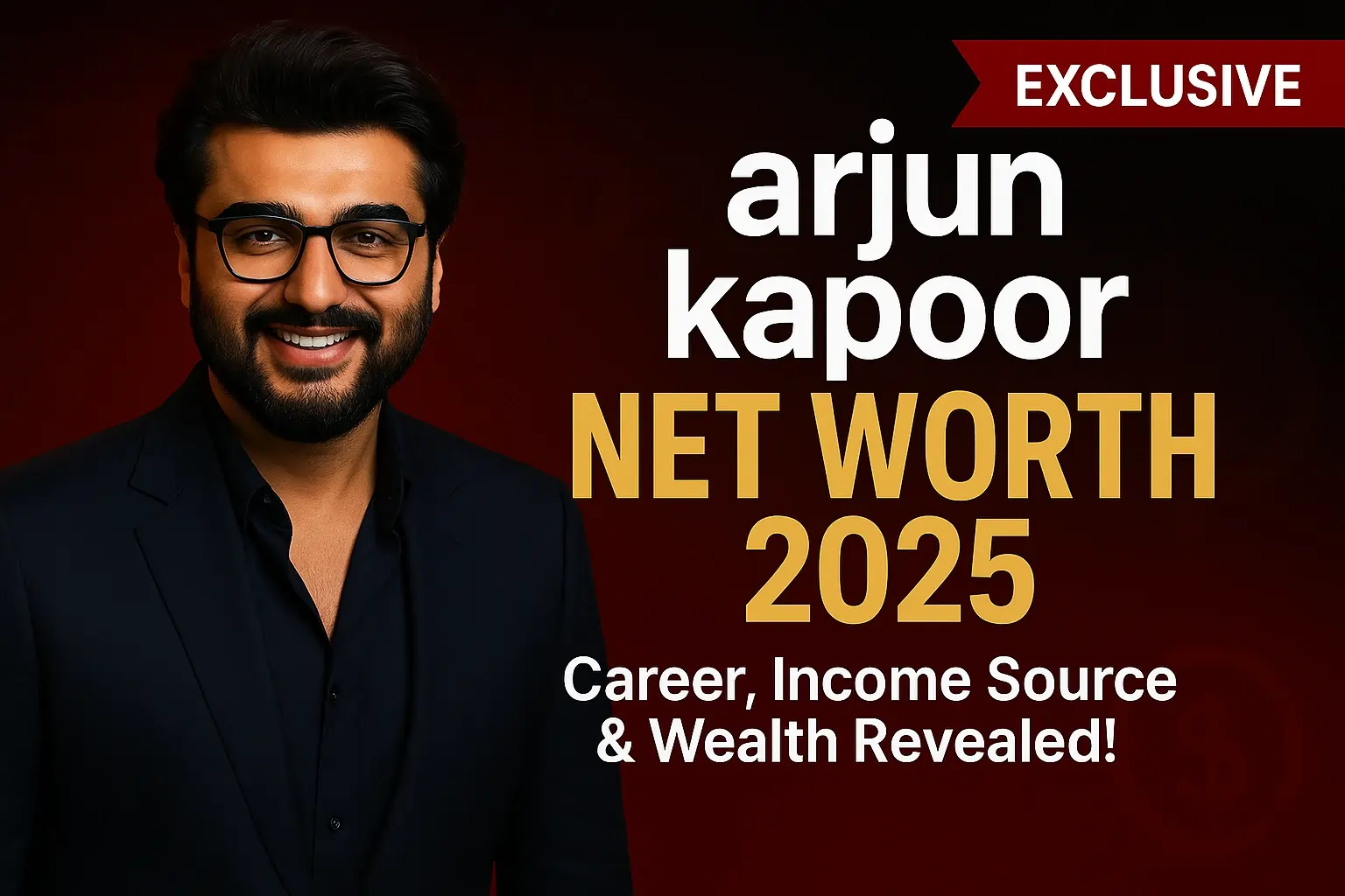 Arjun Kapoor net worth 2025