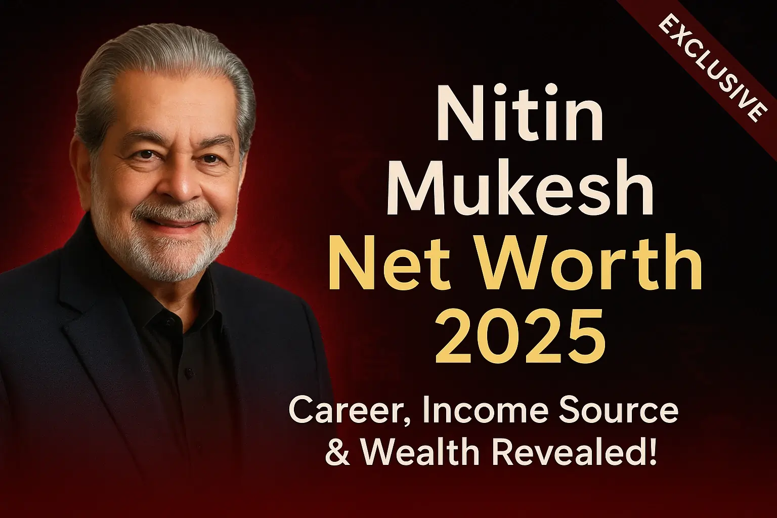 Nitin mukesh net worth 2025
