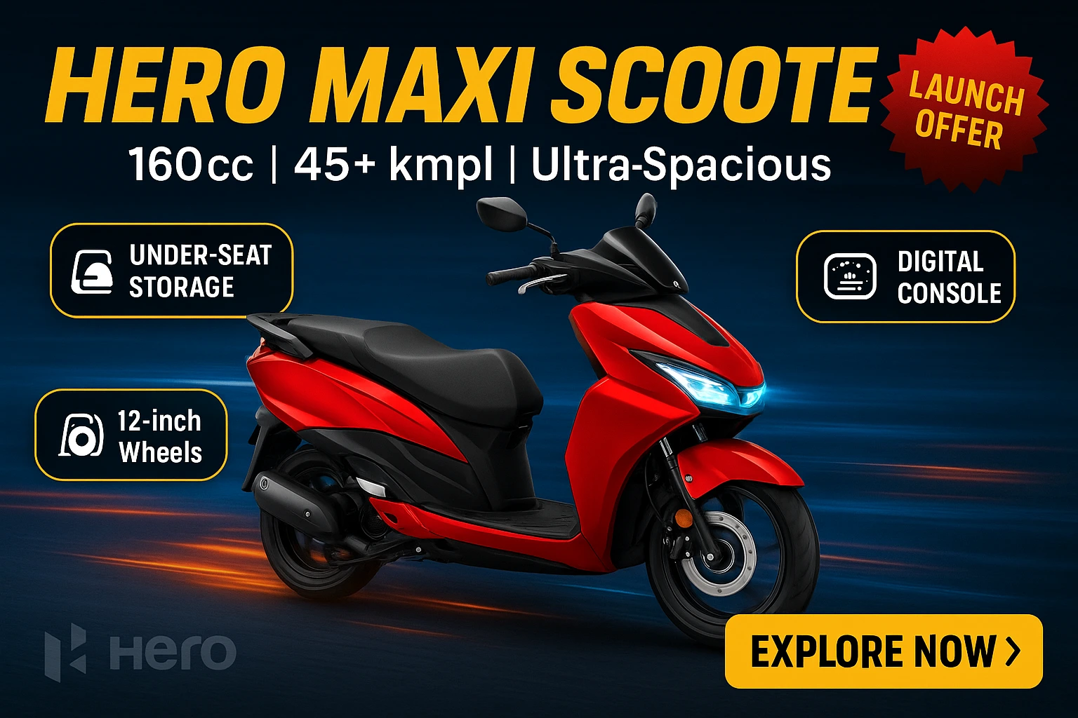 Hero Maxi Scooter