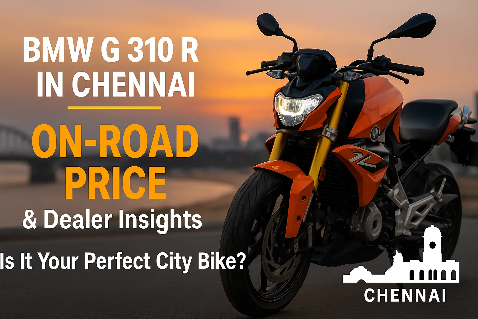 BMW G 310 R Price in Chennai