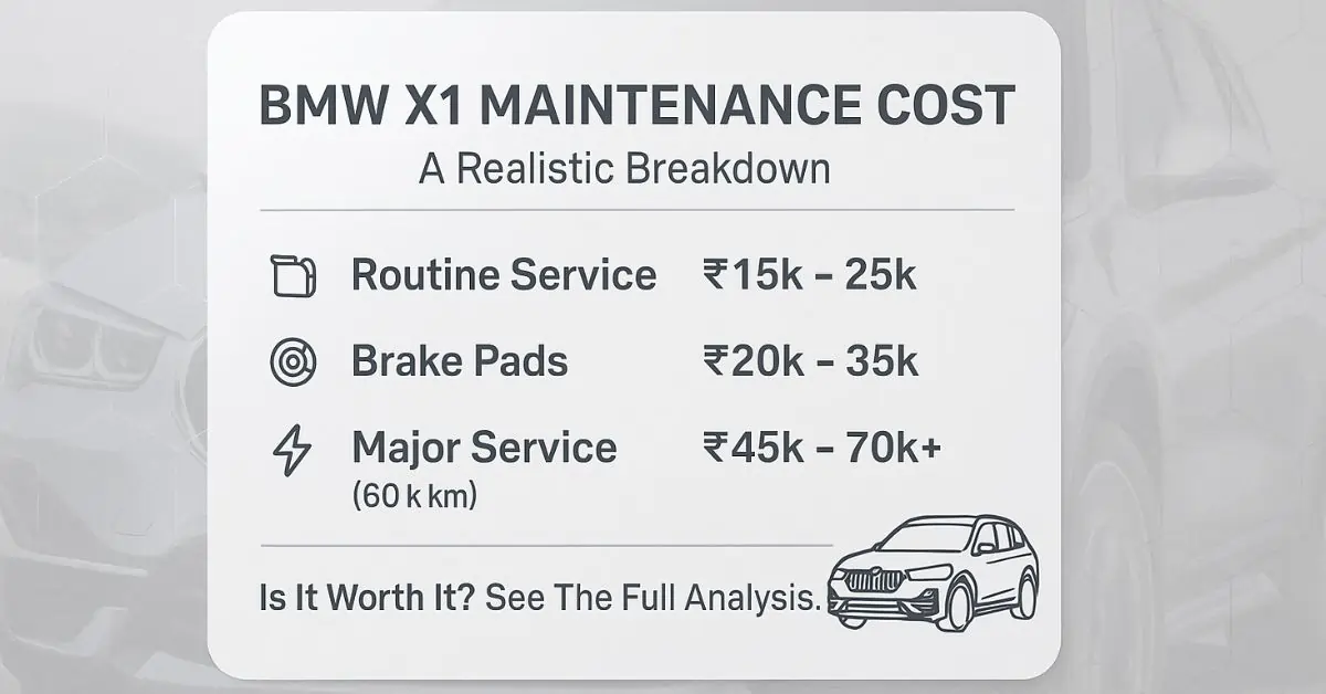 BMW X1 Maintenance Cost