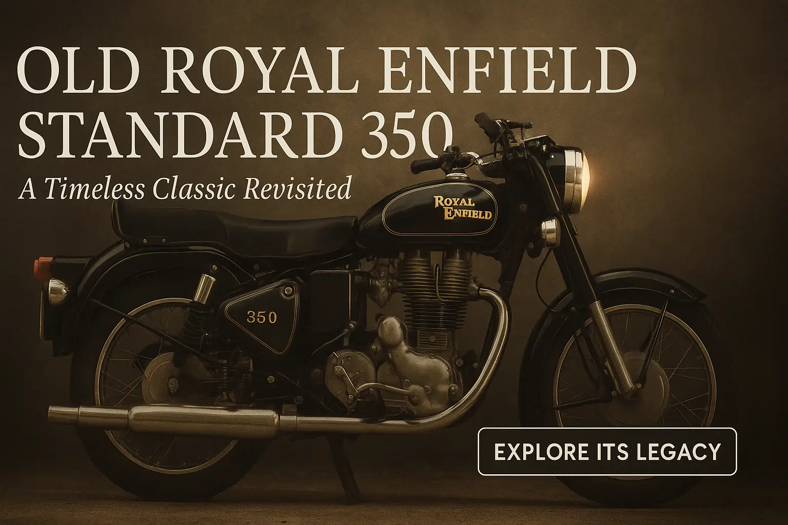 Old Royal Enfield Standard 350: