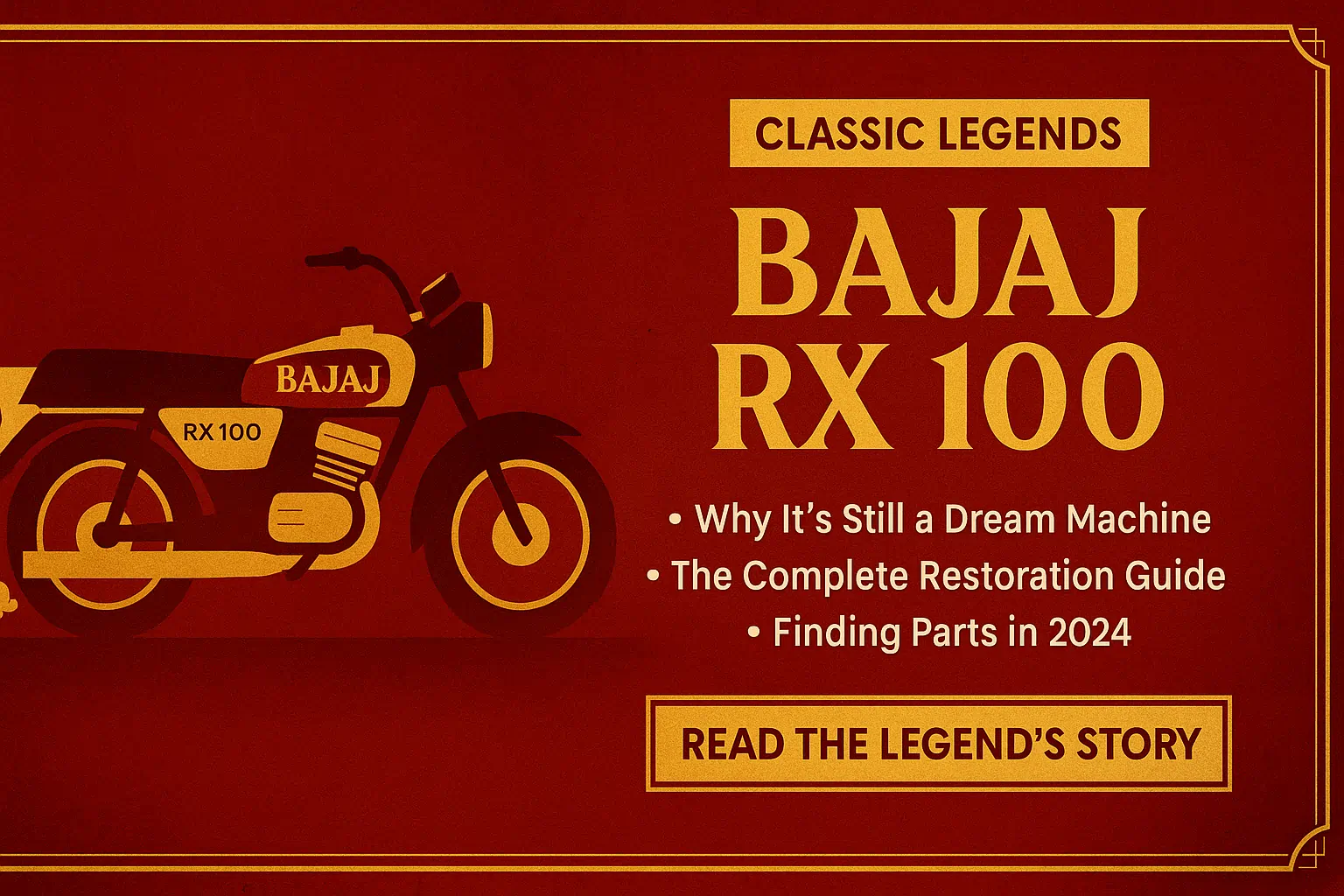 Bajaj RX 100 (Yamaha RX 100)