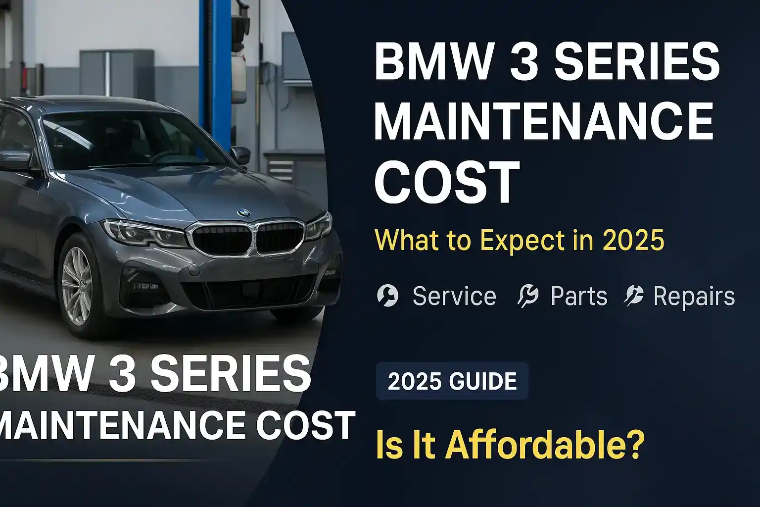 BMW 3 Series Maintenance Cost India (2025): What You’ll Actually Pay & What to Expect BMW 3 Series Maintenance Cost India