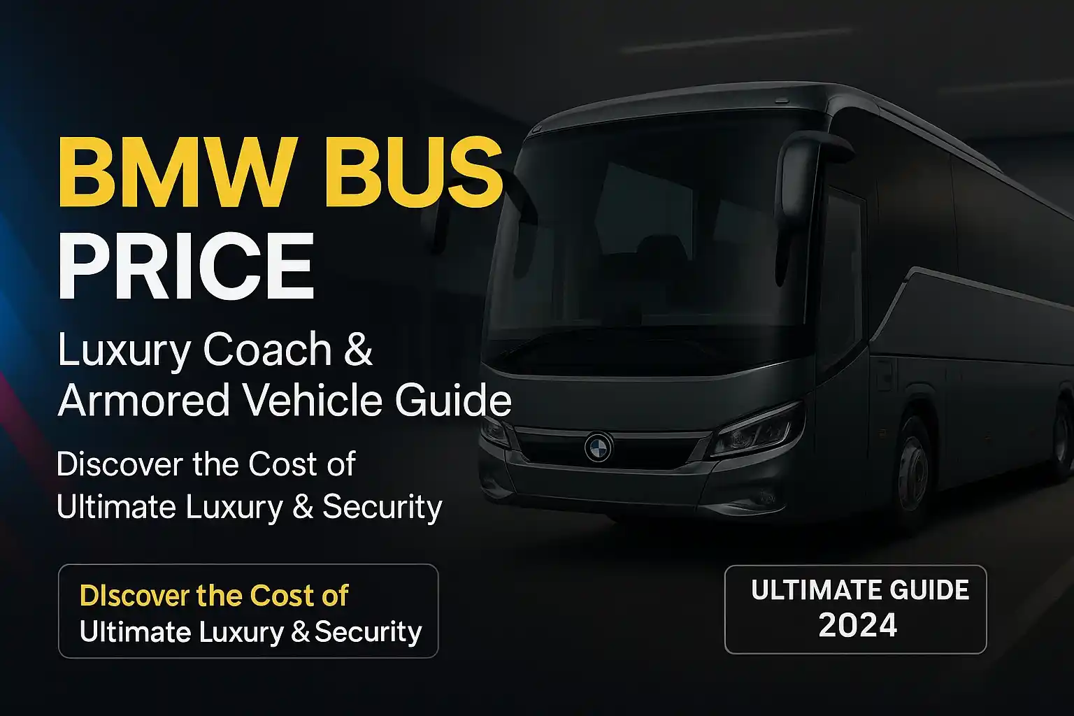 BMW Bus Price in India 2025 – Luxury Coach Reality Check & Facts BMW bus price