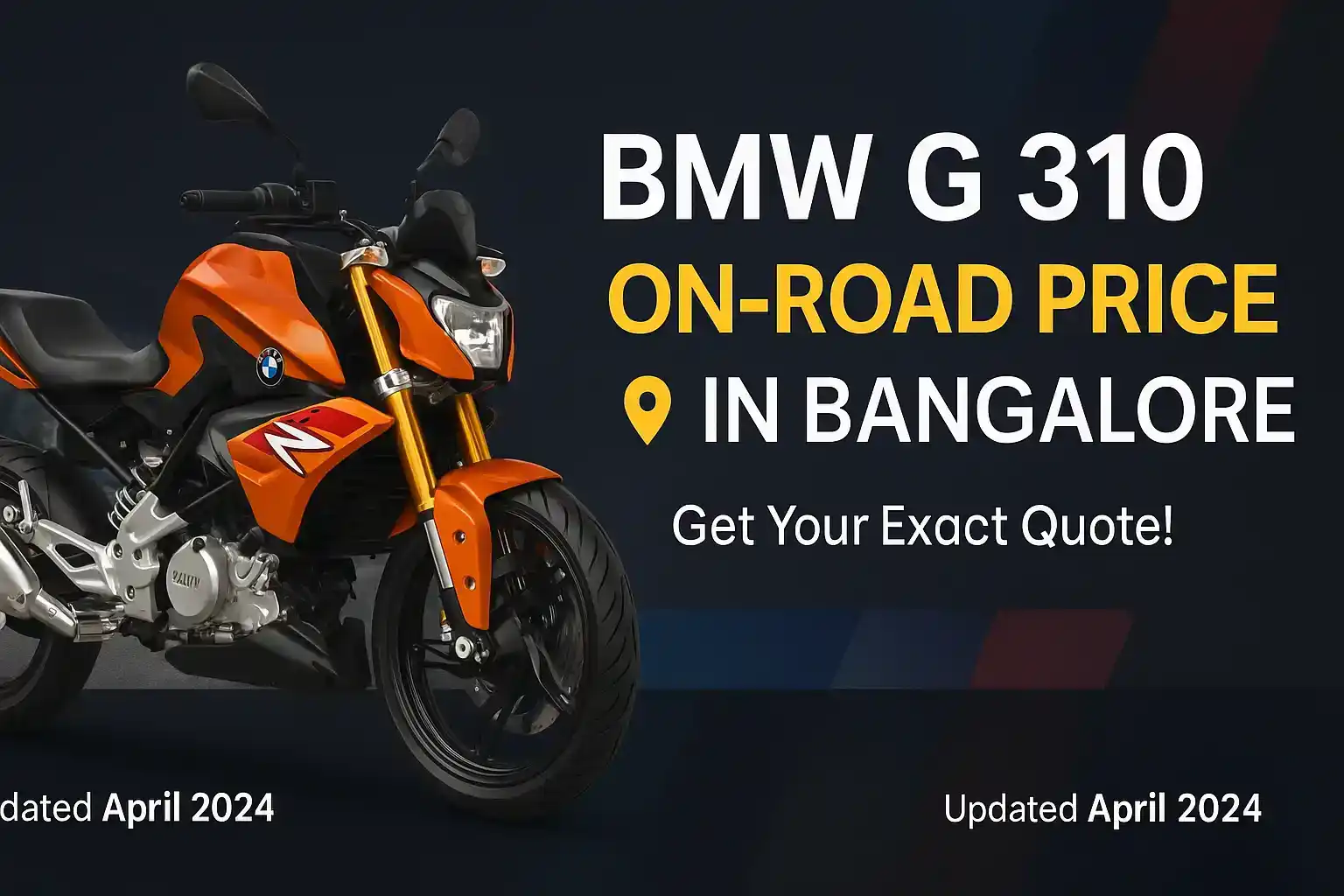 BMW G 310 R On Road Price in Bangalore (2025): Full Breakdown & Tips BMW g 310 r on road price in bangalore