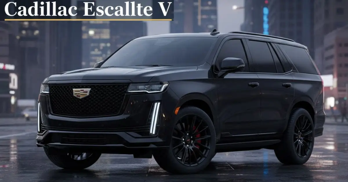 Cadillac Escalade V (2025): Calmer in the Cabin, Wild When You Want It